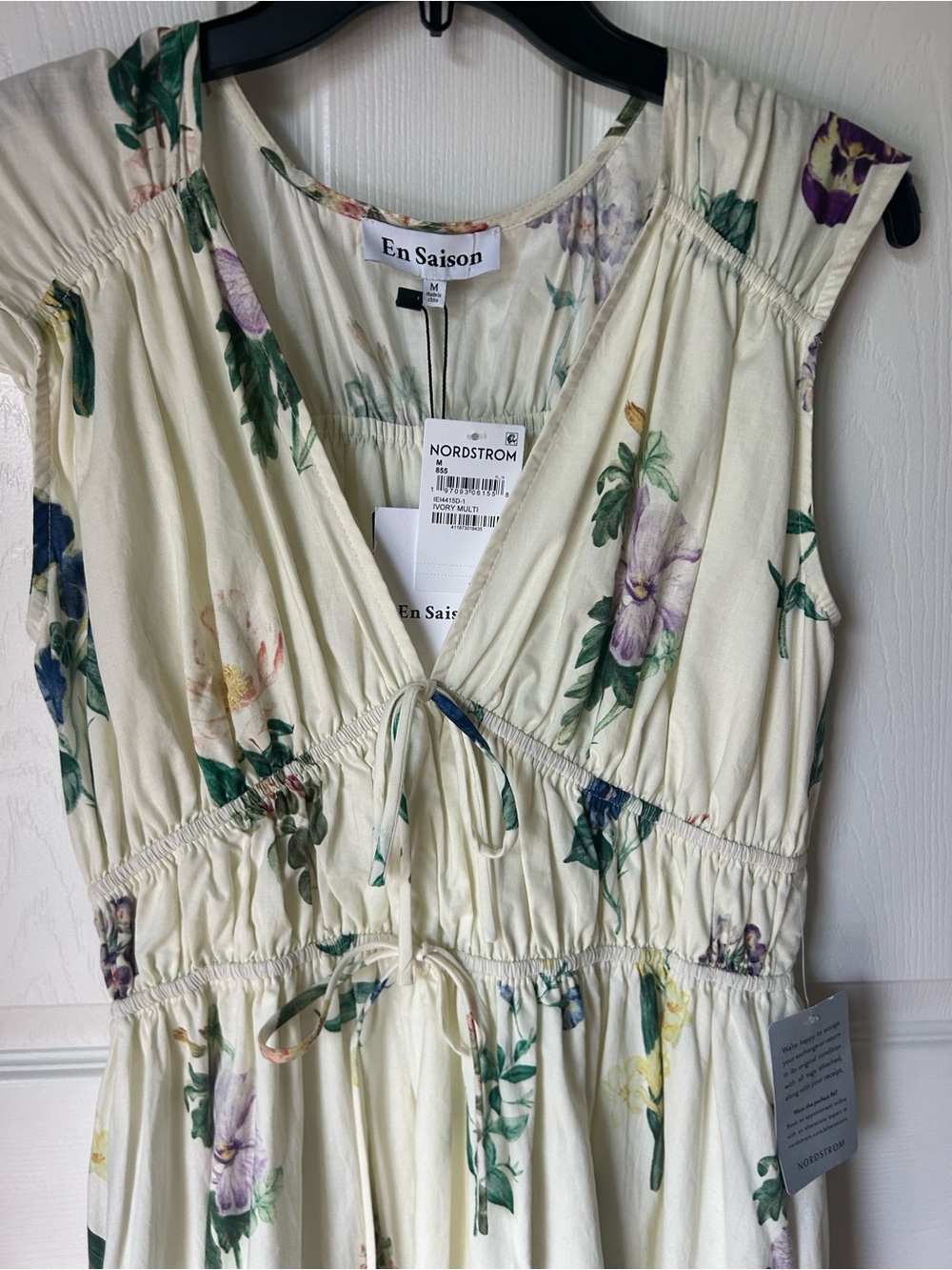 NWT En Saison From Nordstrom Ashley Floral Print Sleeveless Midi - Picture 7 of 9